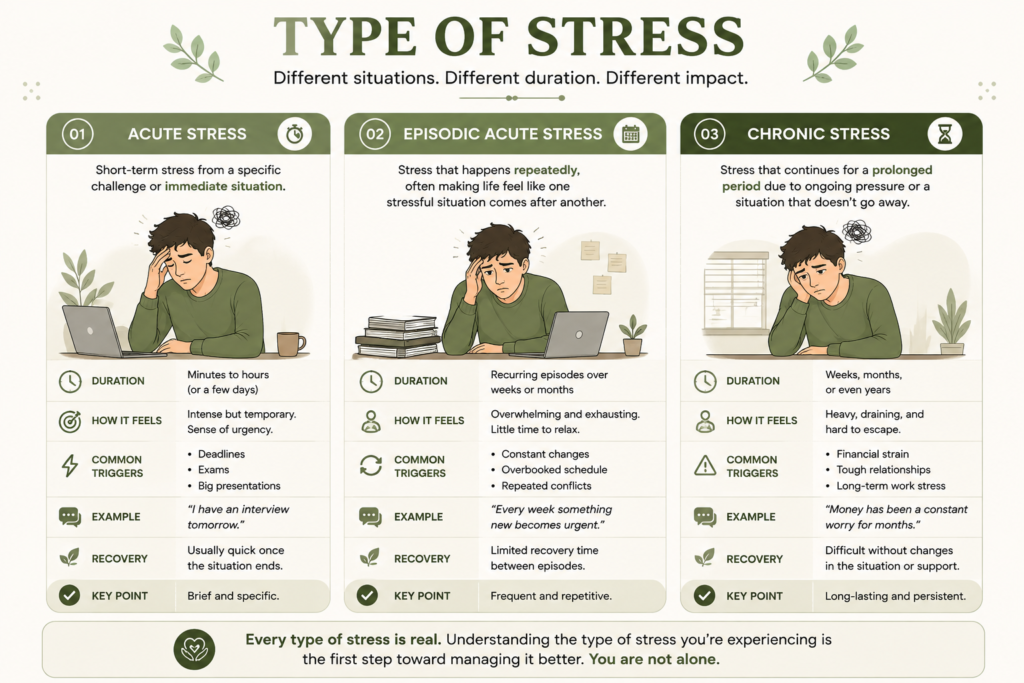 type of stress