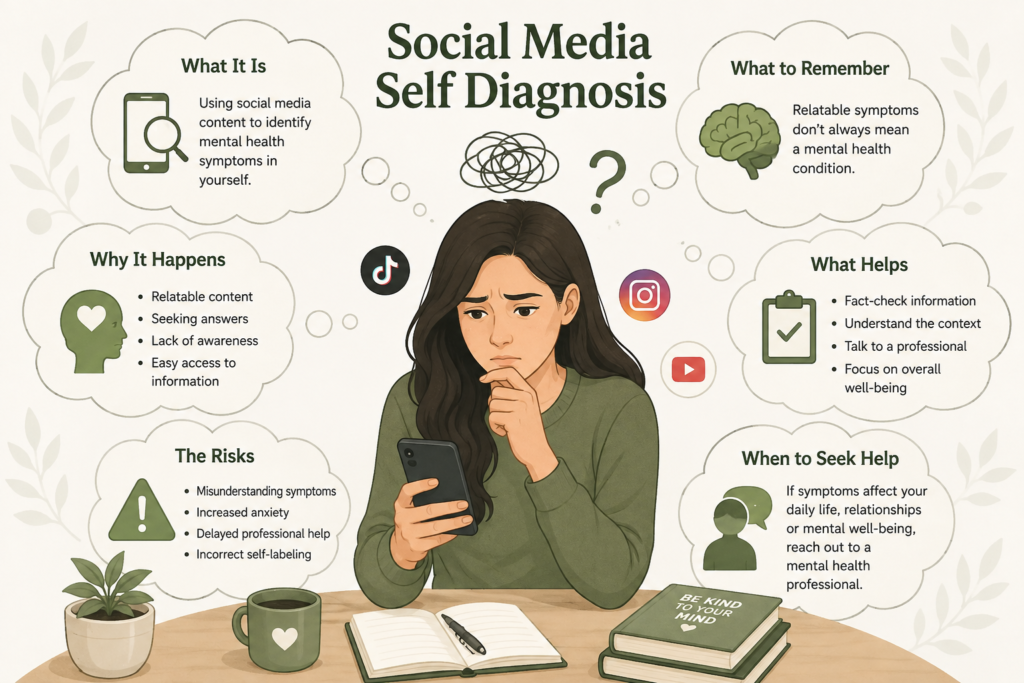 Social Media Self Diagnosis