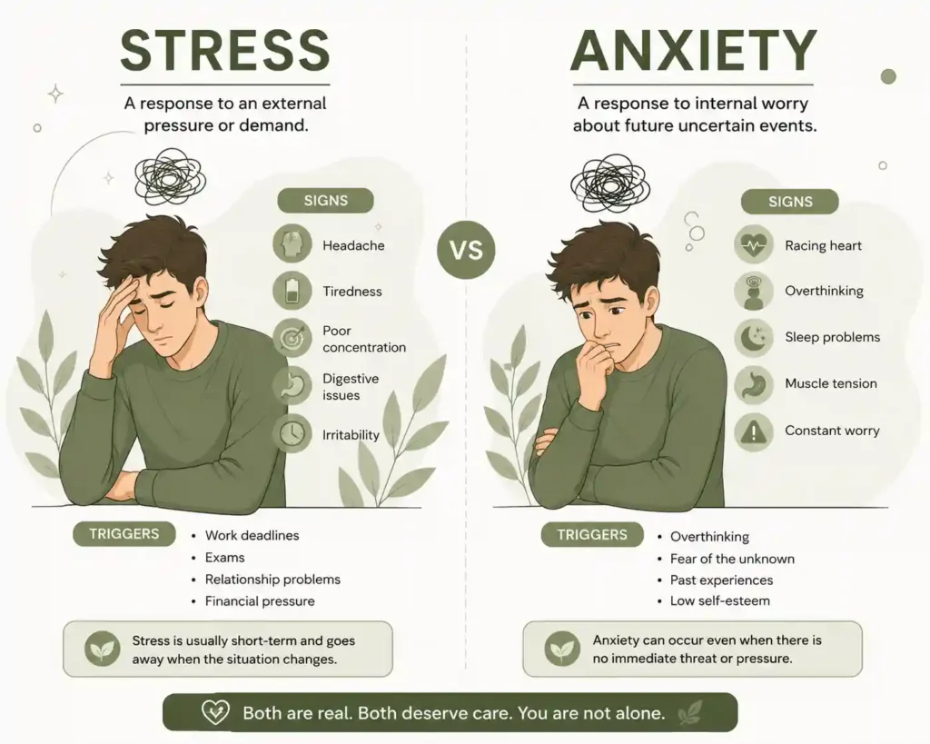 stress and anxiety